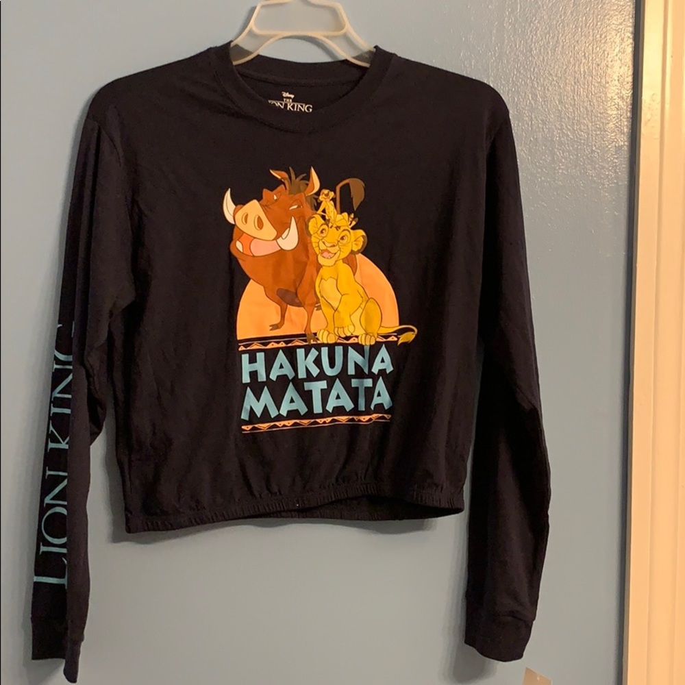 Navy Lion King women’s top size Large